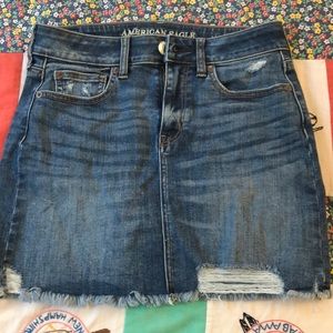 American Eagle jean skirt